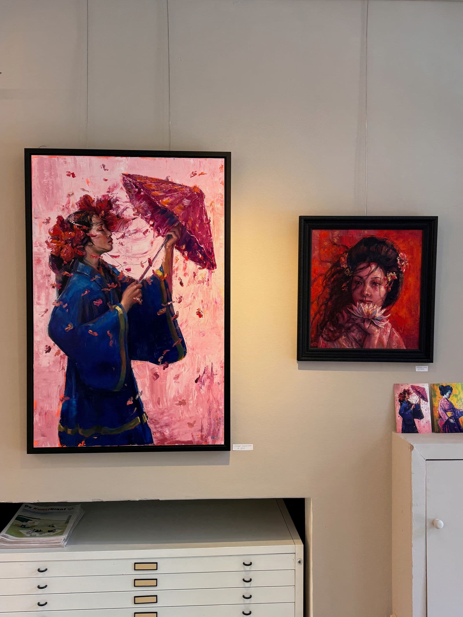 Expositie van Liselotte van der Zwet in Onze Galerie